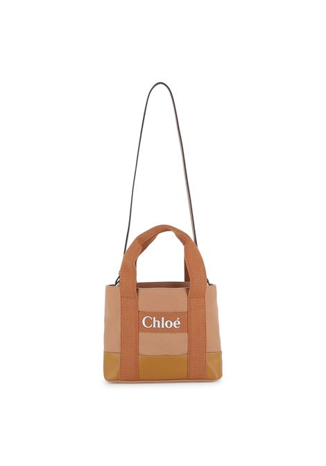 Borsa tote in tela con logo CHLOE' KIDS | C20684239